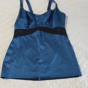 Ruby Ribbon lace cami, size 34